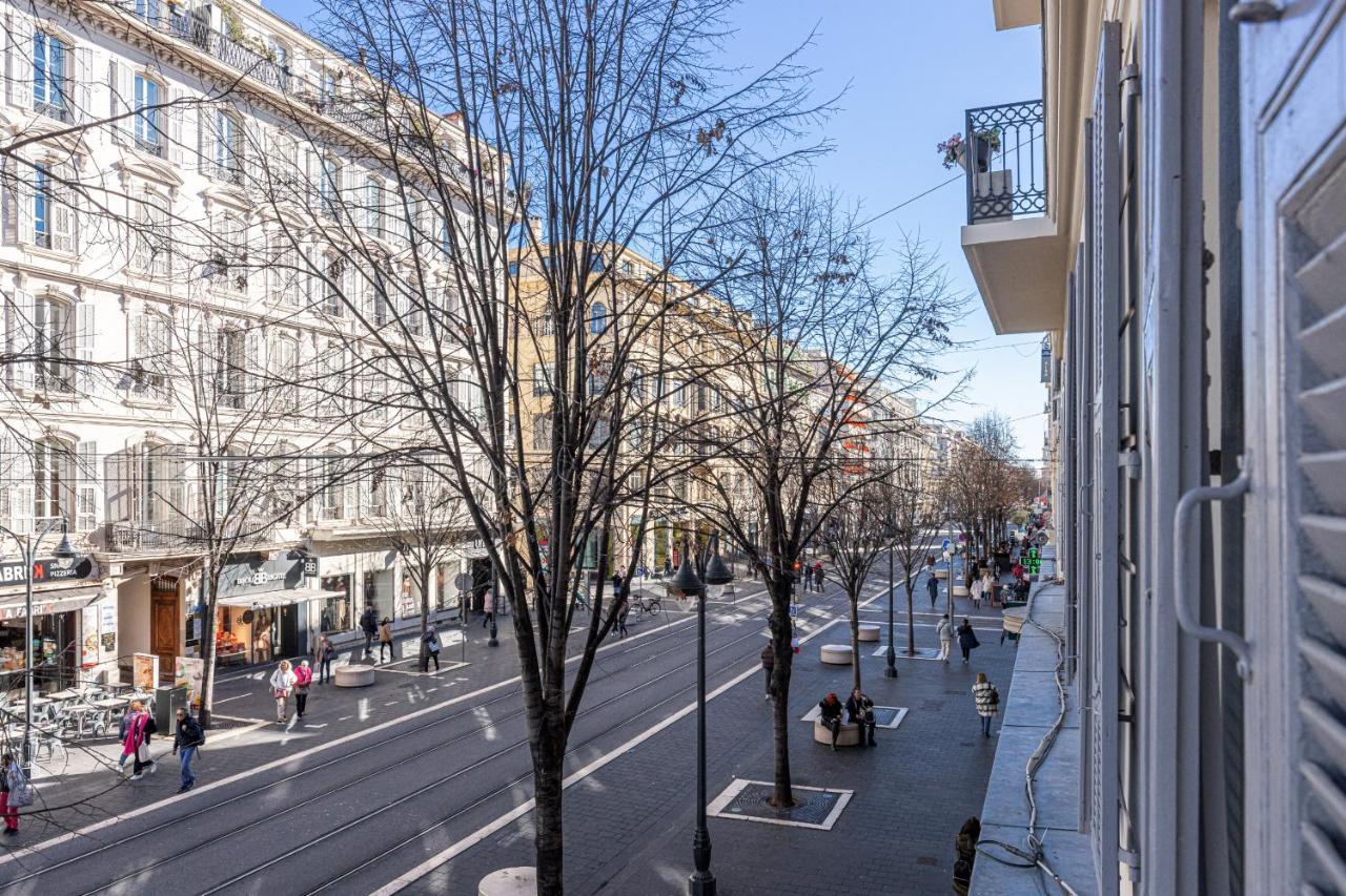 Jean Medecin Av - Large 2 Bdrs Central Ac Nice Bagian luar foto